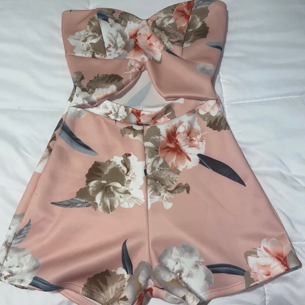 Fashion Nova Muave Romper.